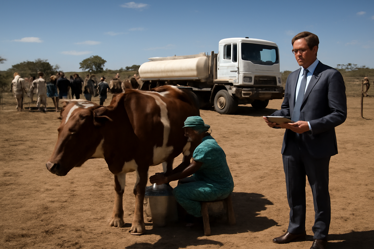 La sécheresse en Afrique de l'Est réduit la production laitière, le Kenya se tourne vers l'Ouganda