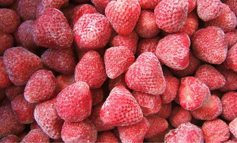 Egito busca ampliar vendas de morango congelado para a China