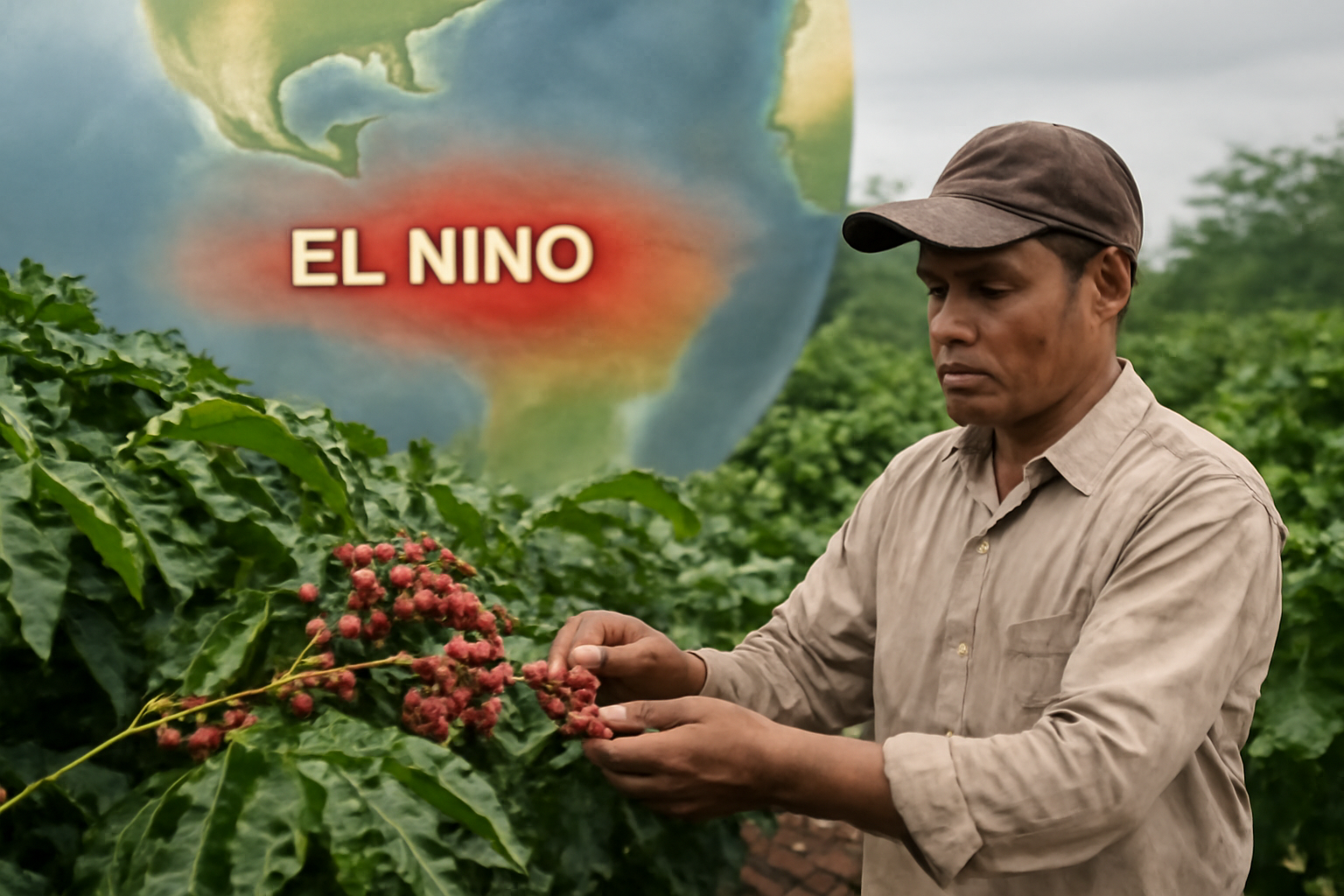 El Niño bedroht Indonesiens Kaffeeproduktion bei reichlichem Weltmarktangebot