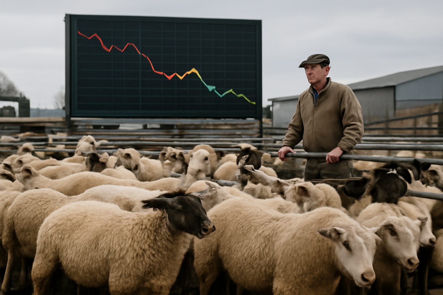 Produção de carne de ovino e caprino na UE continua a cair enquanto os preços do borrego superam os do ano passado