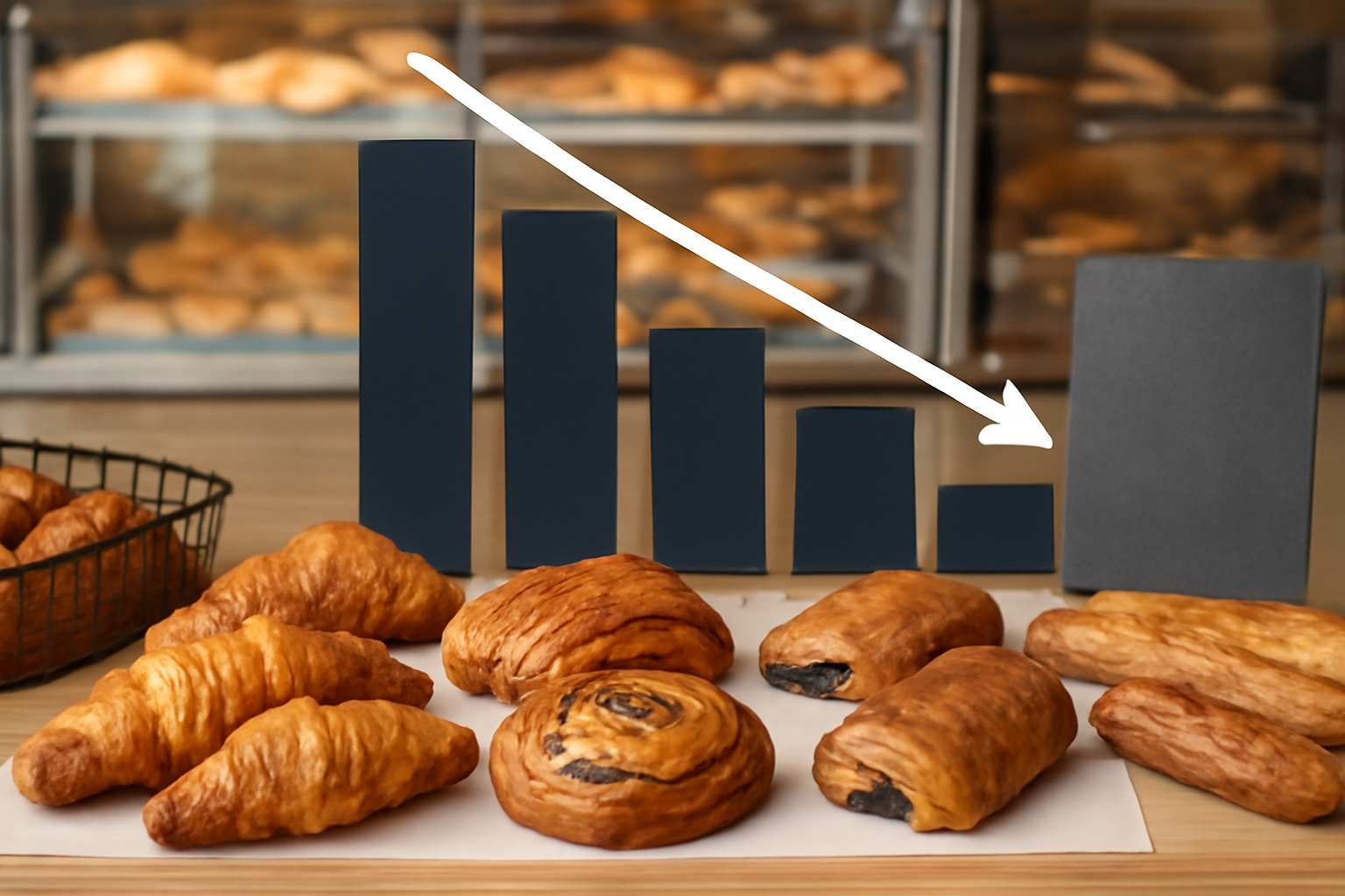 La pastelería industrial francesa cae en todos los segmentos