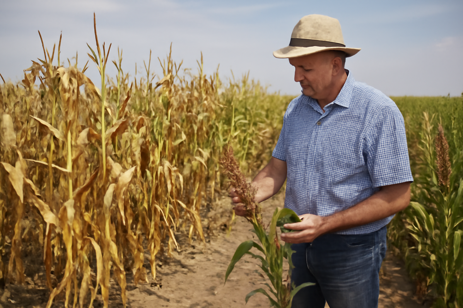 Hitze und Dürre schädigen französischen Mais – Landwirte testen afrikanische Sorghumsorten