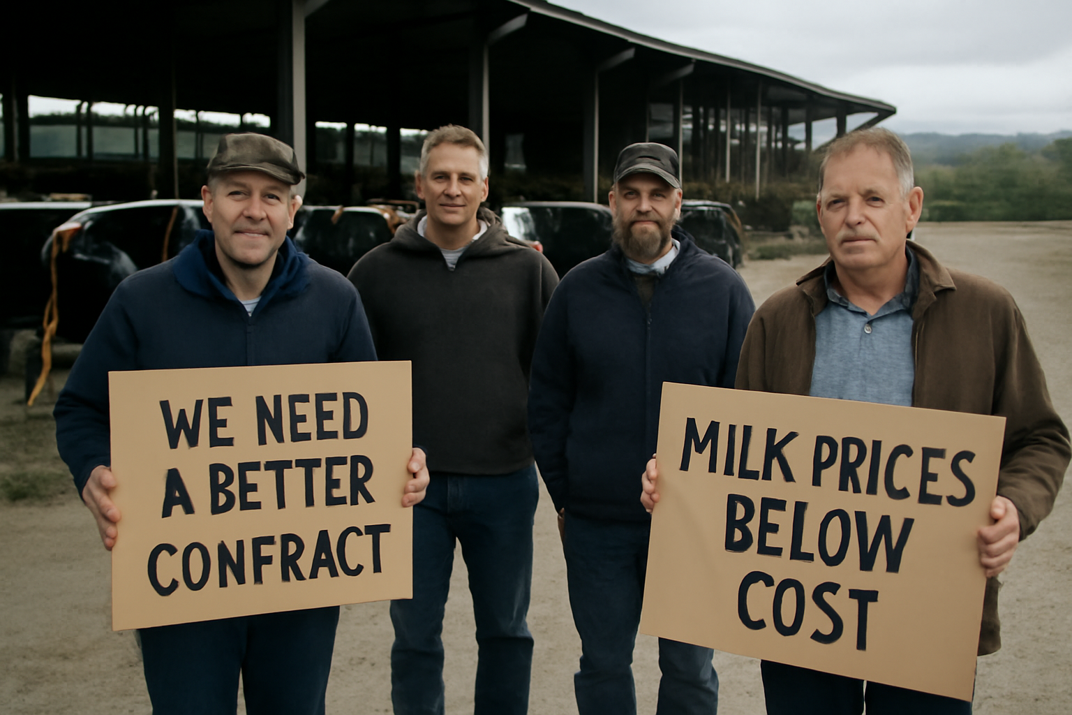 Los ganaderos gallegos piden revisar los contratos porque la leche no cubre los costes