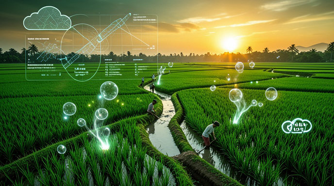 Google achètera des crédits méthane issus de 100 000 hectares de riz en Inde