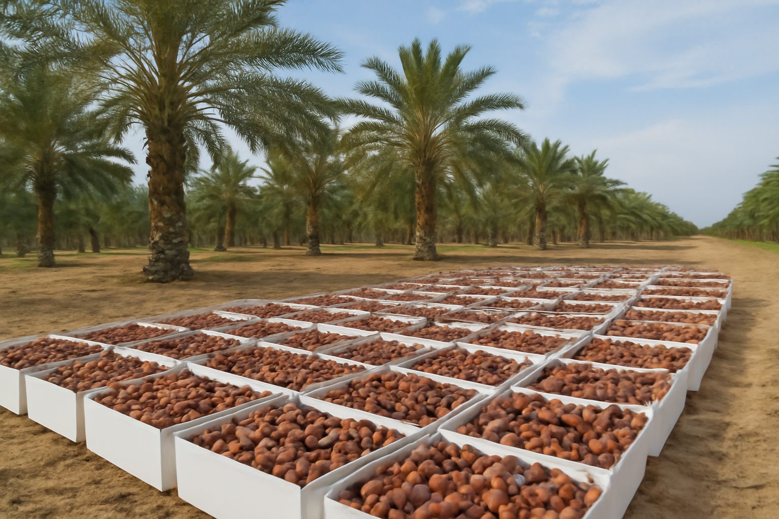 Hormozgan prevé cosechar 200.000 toneladas de dátiles y exportar el 20%
