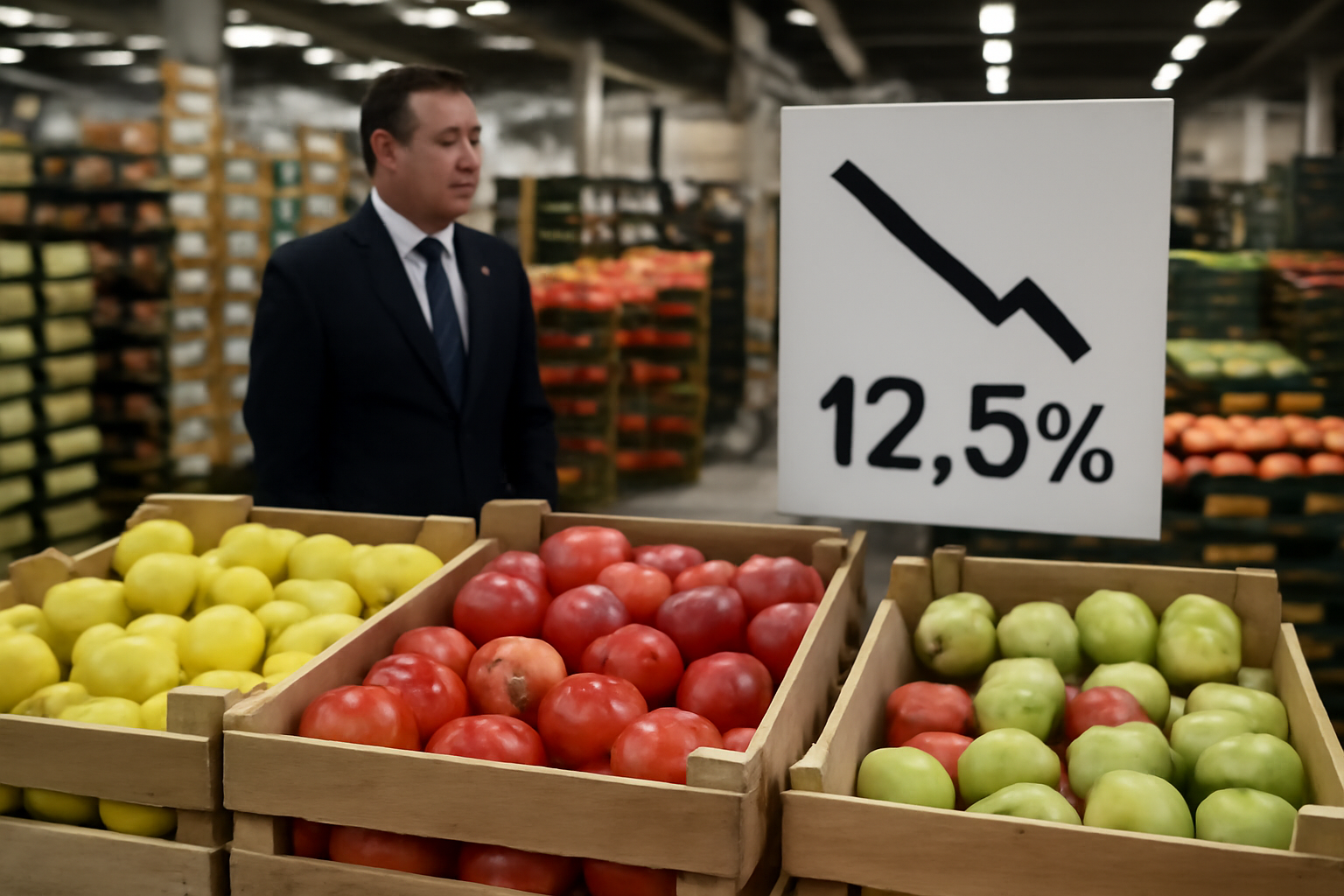 Фрукты в Венгрии подешевели на 12,5% на фоне роста импорта яблок