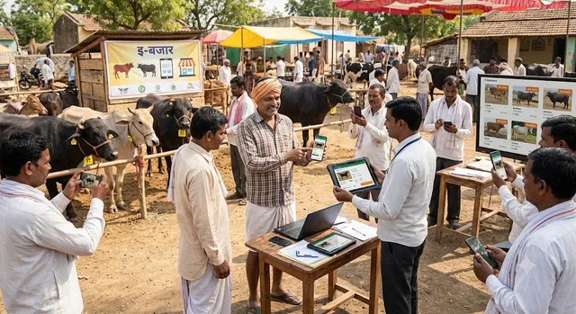 Indien bereitet landesweiten Online-Marktplatz für Nutztiere vor