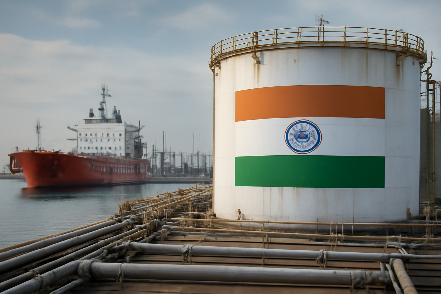 L’Inde a fourni environ 70 % des produits pétroliers importés par la Russie