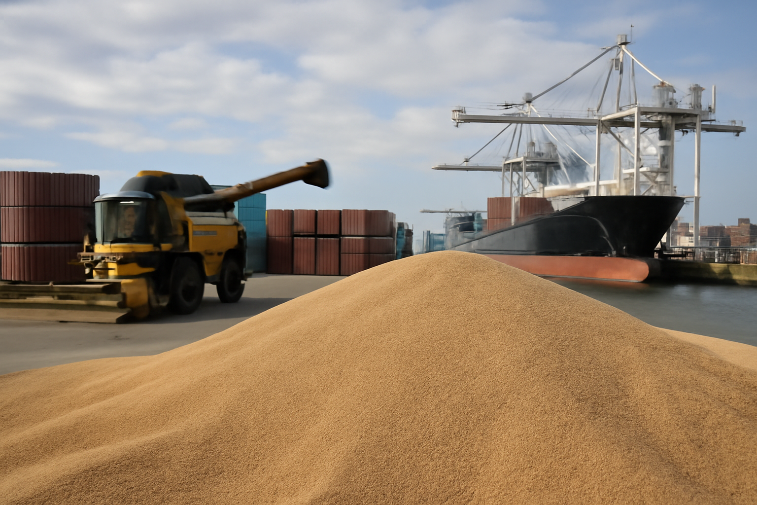 Indien prüft größere Rolle im globalen Weizenexport nach guter Ernte