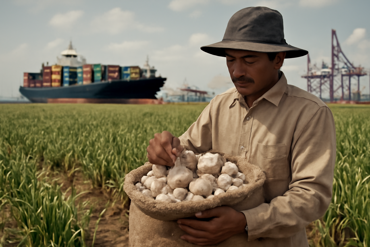 Indonesien will mehr als 500.000 Tonnen Knoblauchimporte ersetzen