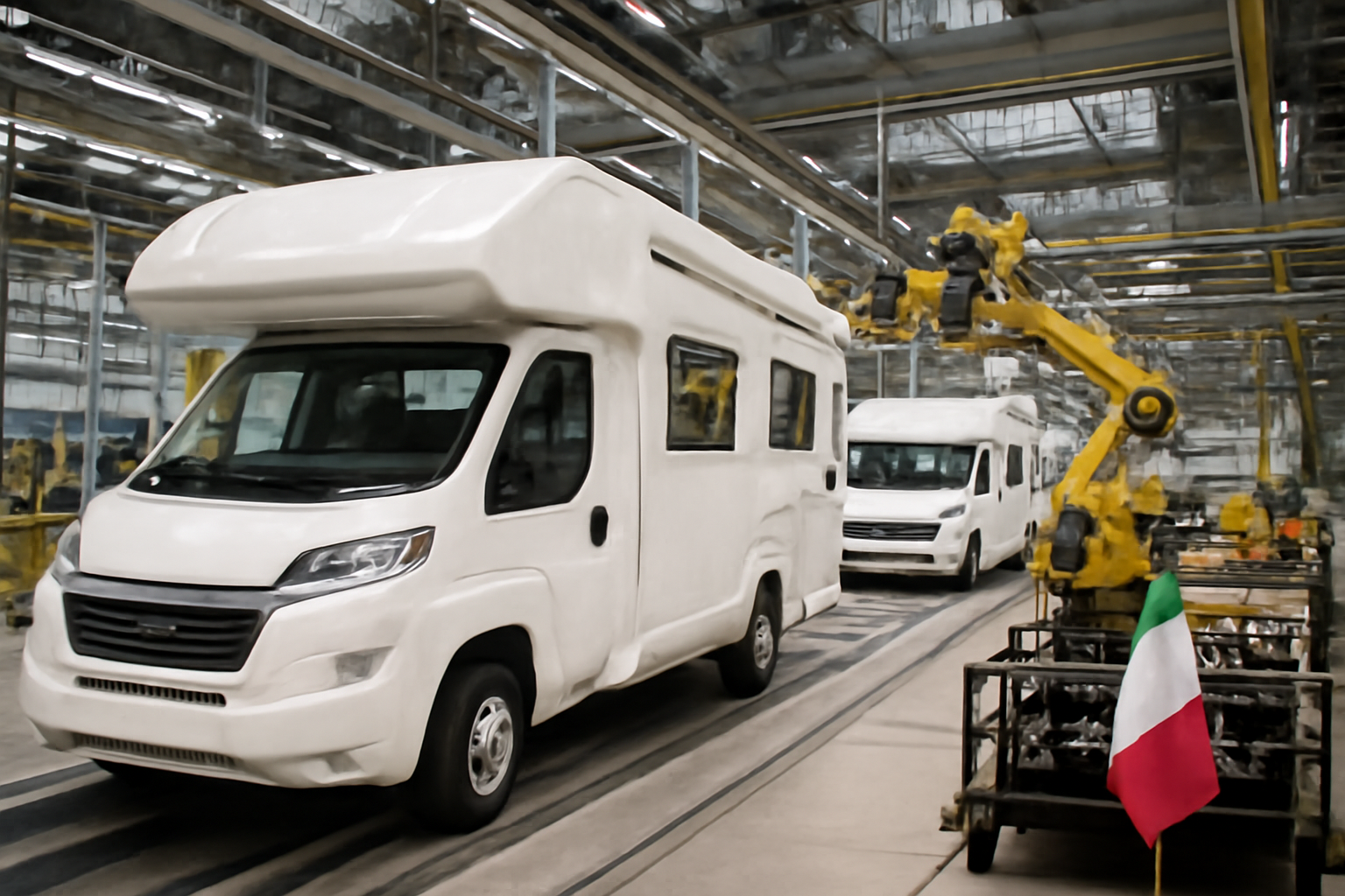 Itália torna-se o terceiro maior produtor de autocaravanas da Europa
