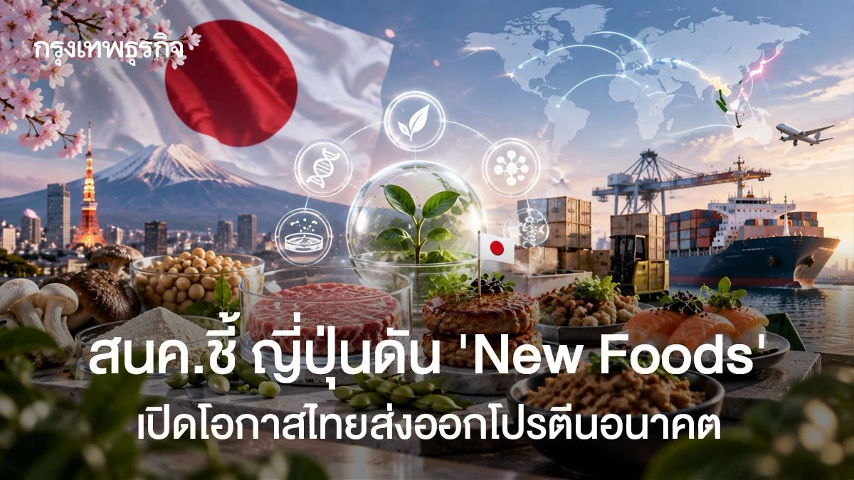 Japan’s ¥1 Trillion New Foods Plan Opens Higher-Value Protein Path for Thailand