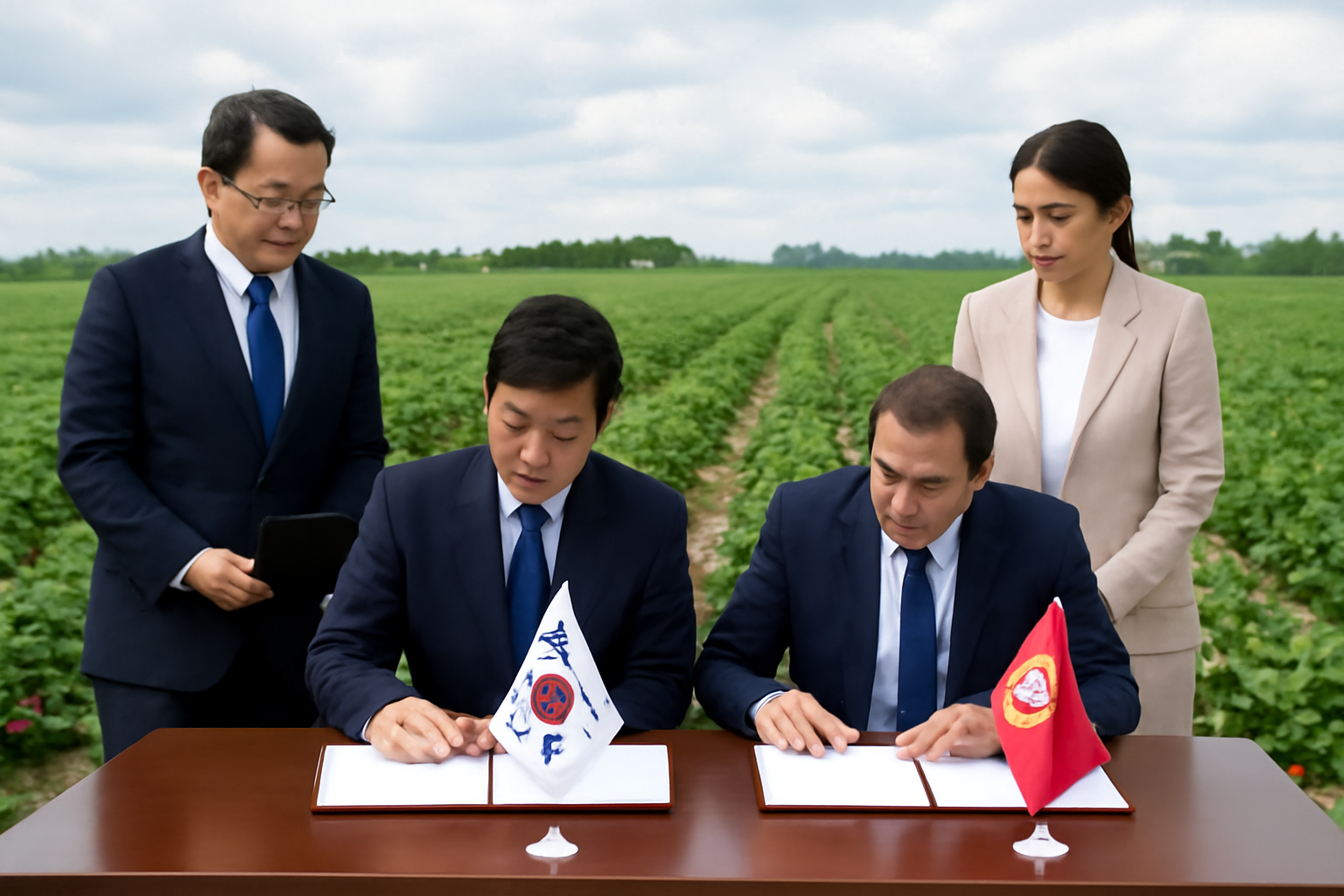 Coreia licencia o morango de verão Miha para projeto no Quirguistão: 1 milhão de mudas em sete anos