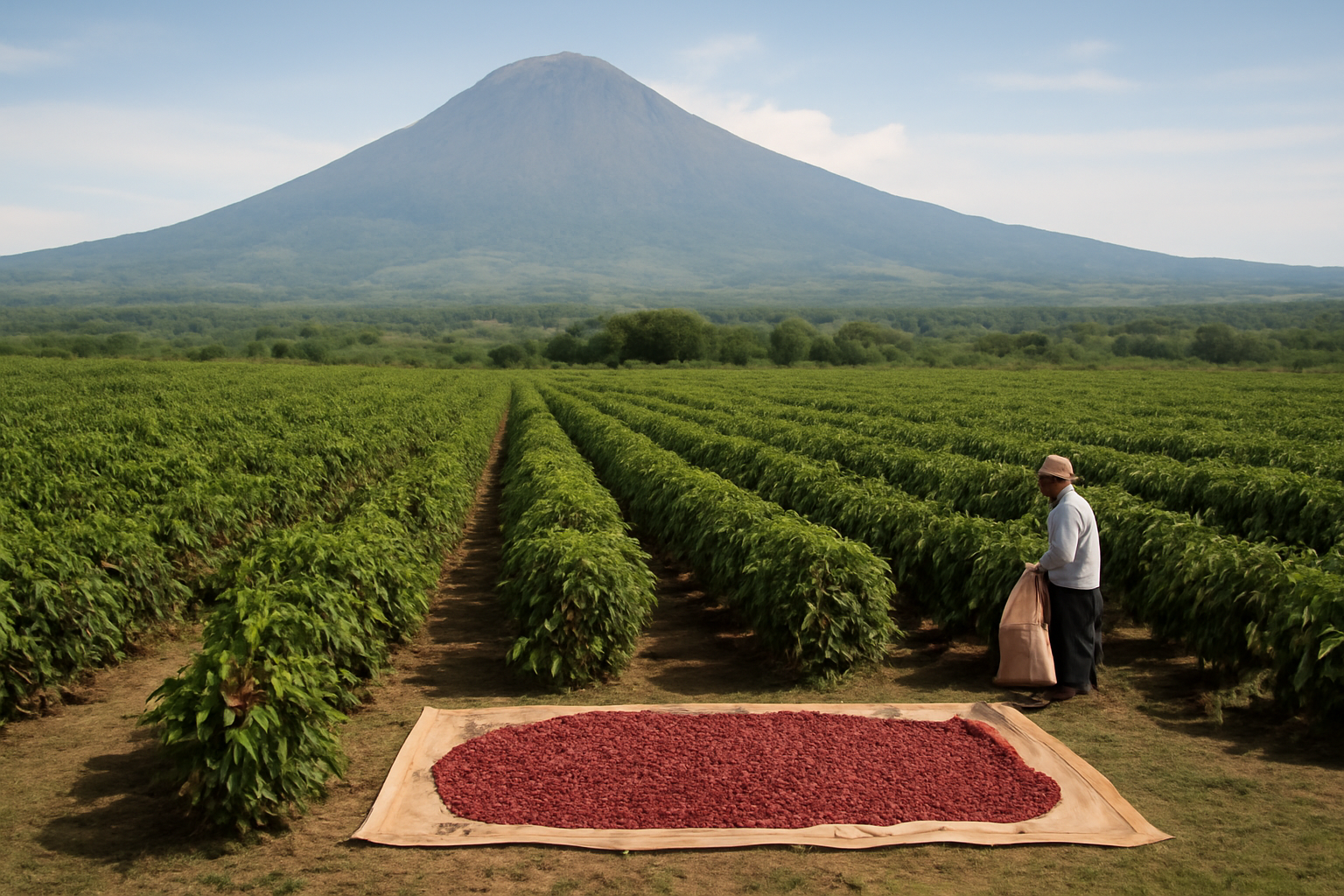 Kuningan prepara 1.500 hectares de café Ciremai para os mercados de exportação
