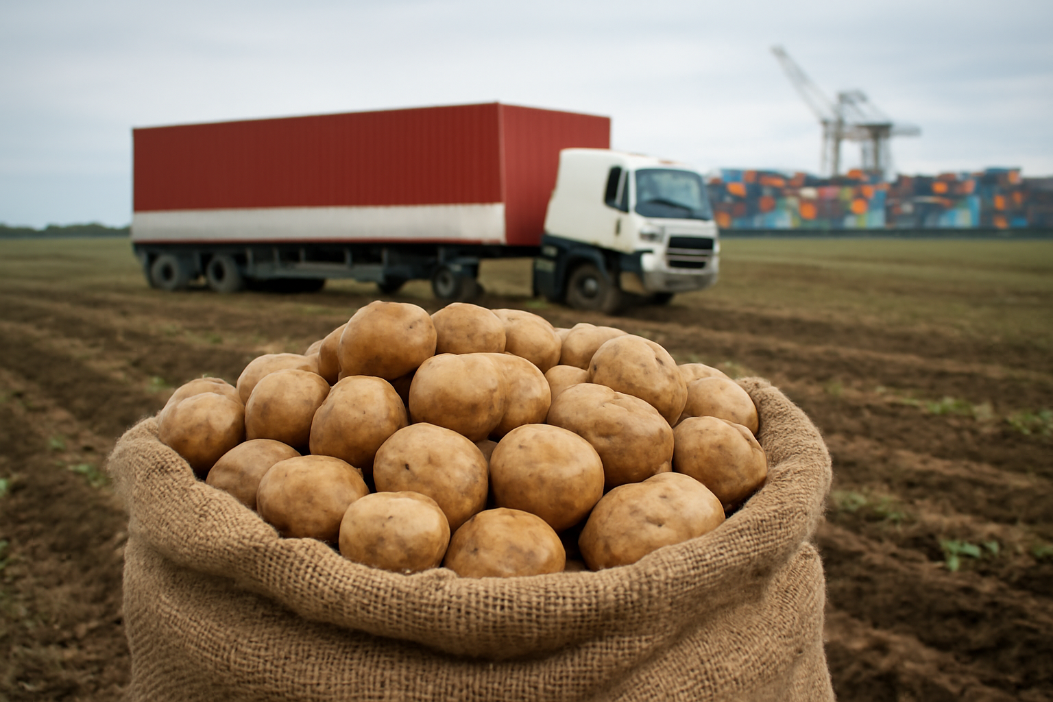 Kyrgyzstan’s potato exports fall 14.8% in volume and 24.3% in value