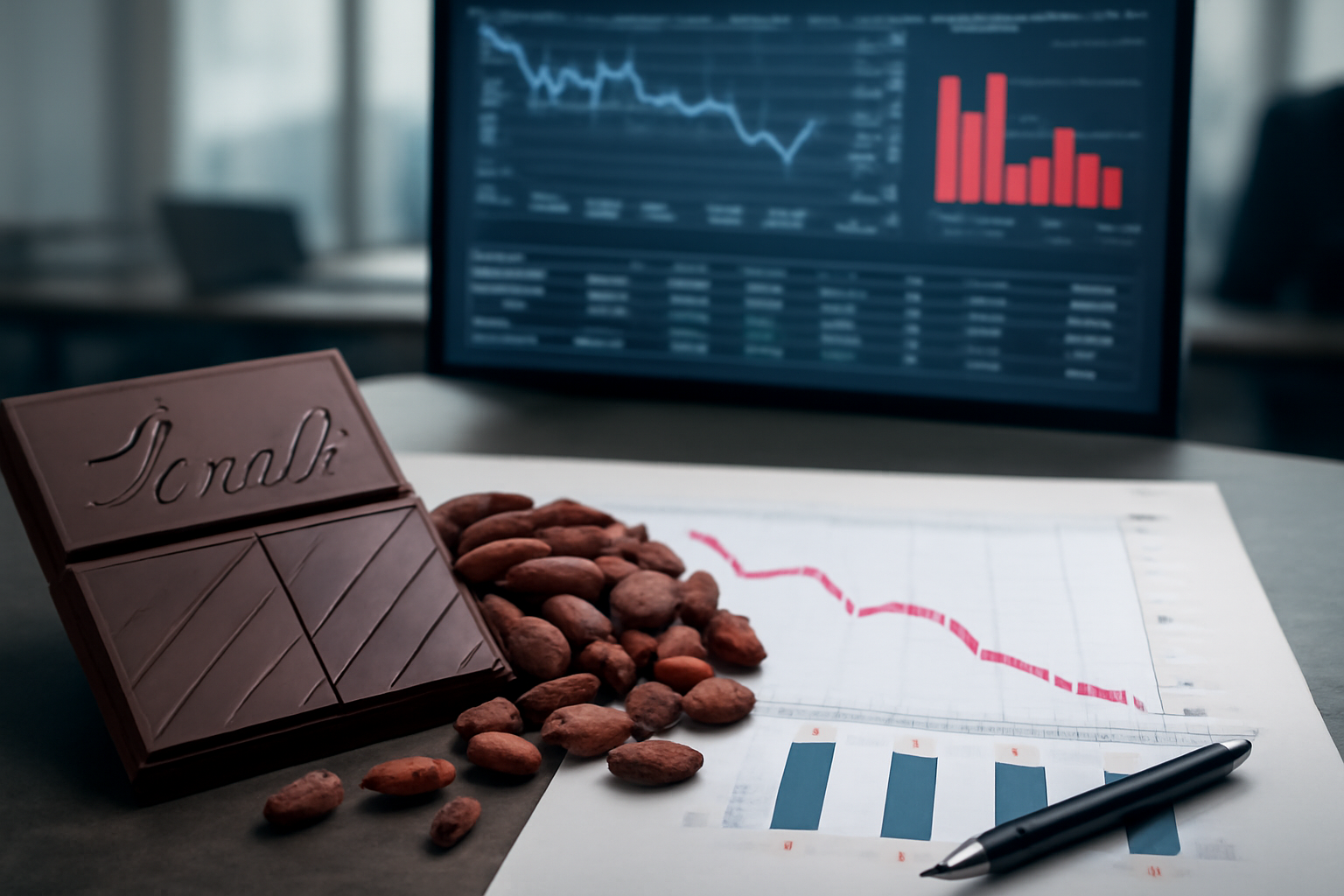 Lindt senkt Wachstumsprognose für 2026 nach Anstieg der Kakaokosten um 80 %