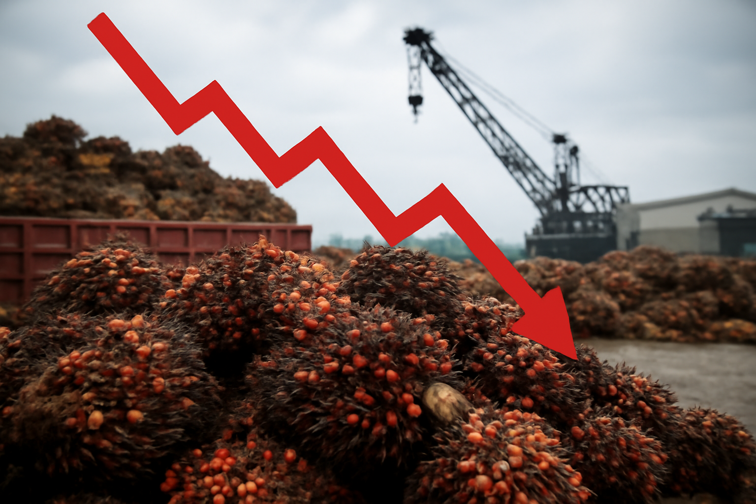 Malaysische Palmöl-Futures fallen vierte Sitzung in Folge – Sojaöl und Rohöl belasten
