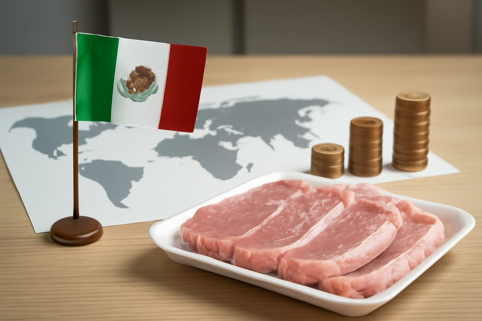Consumo de carne suína no México chega a 22 kg por pessoa em 2026
