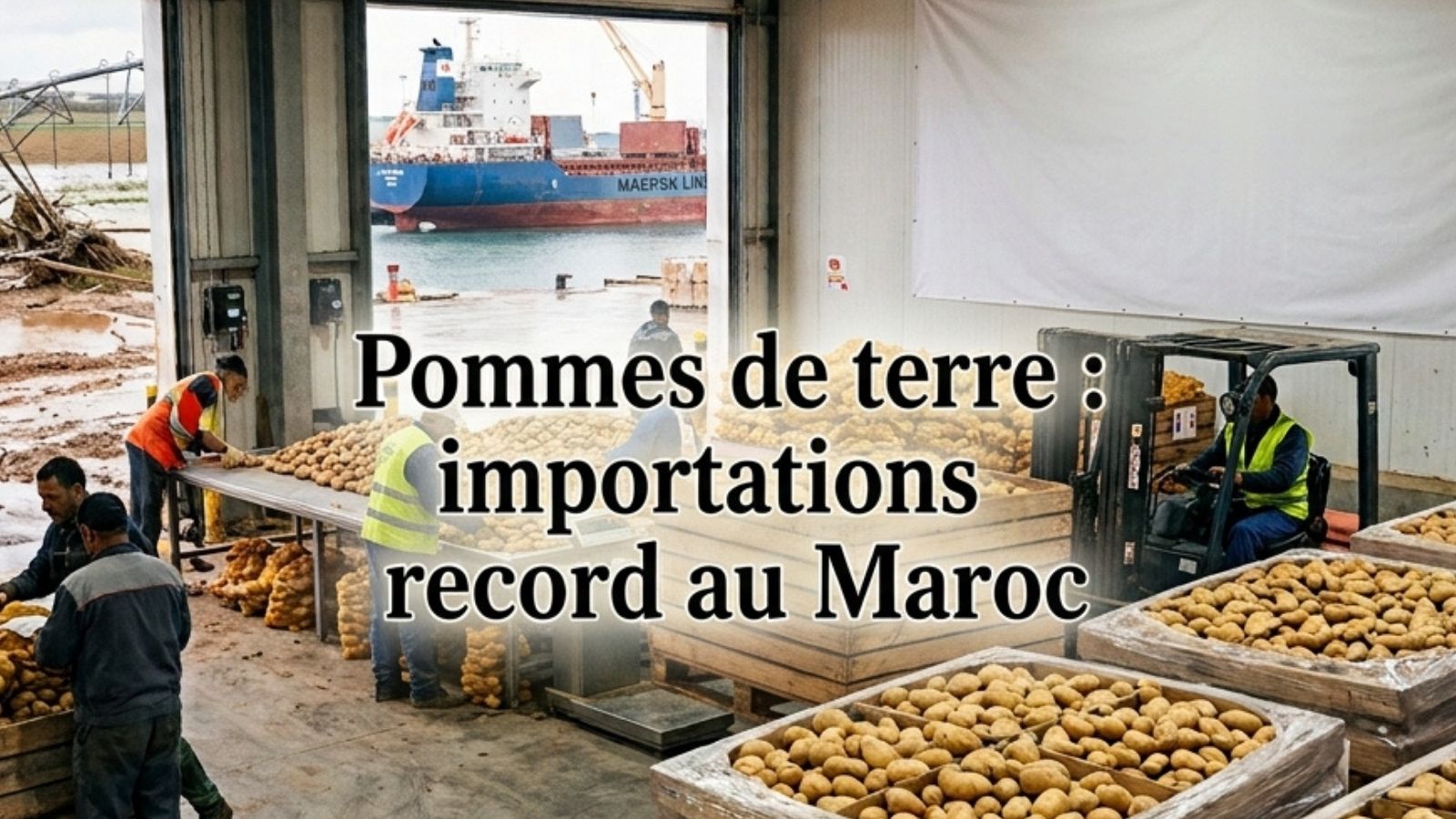 Импорт картофеля в Марокко достиг рекордных 12 тыс. тонн после наводнений