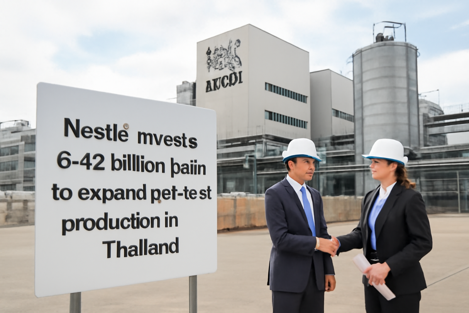 Nestlé investit 6,43 milliards de bahts dans les aliments pour animaux en Thaïlande