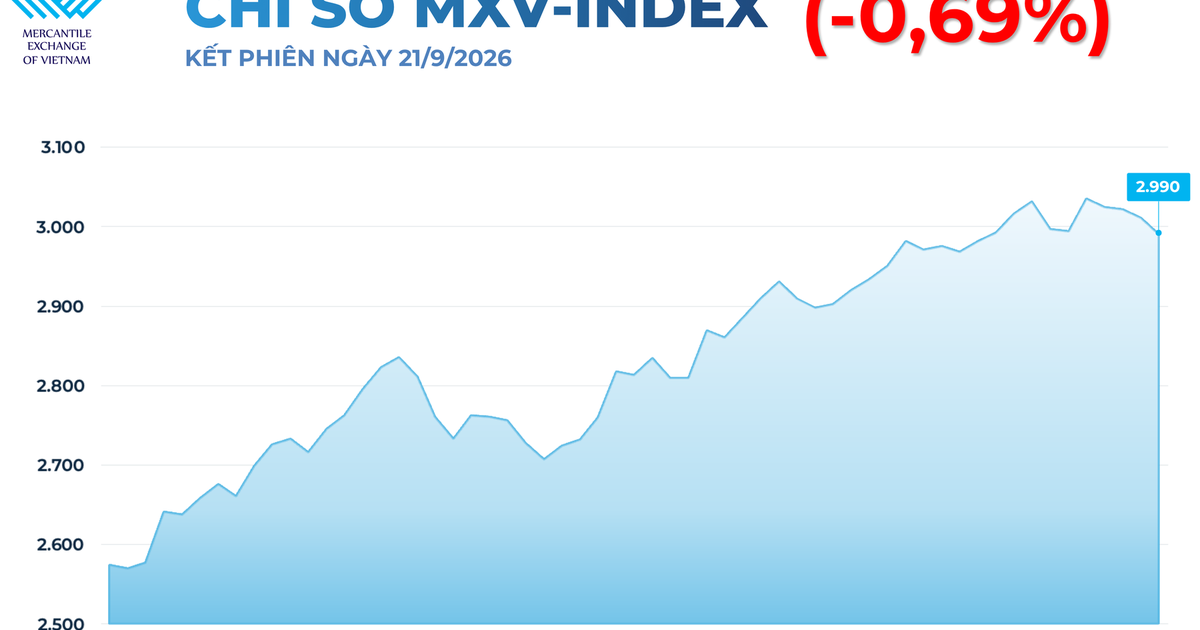 Ölverluste überwiegen Sojarally: Vietnams MXV-Index fällt um 0,69 %