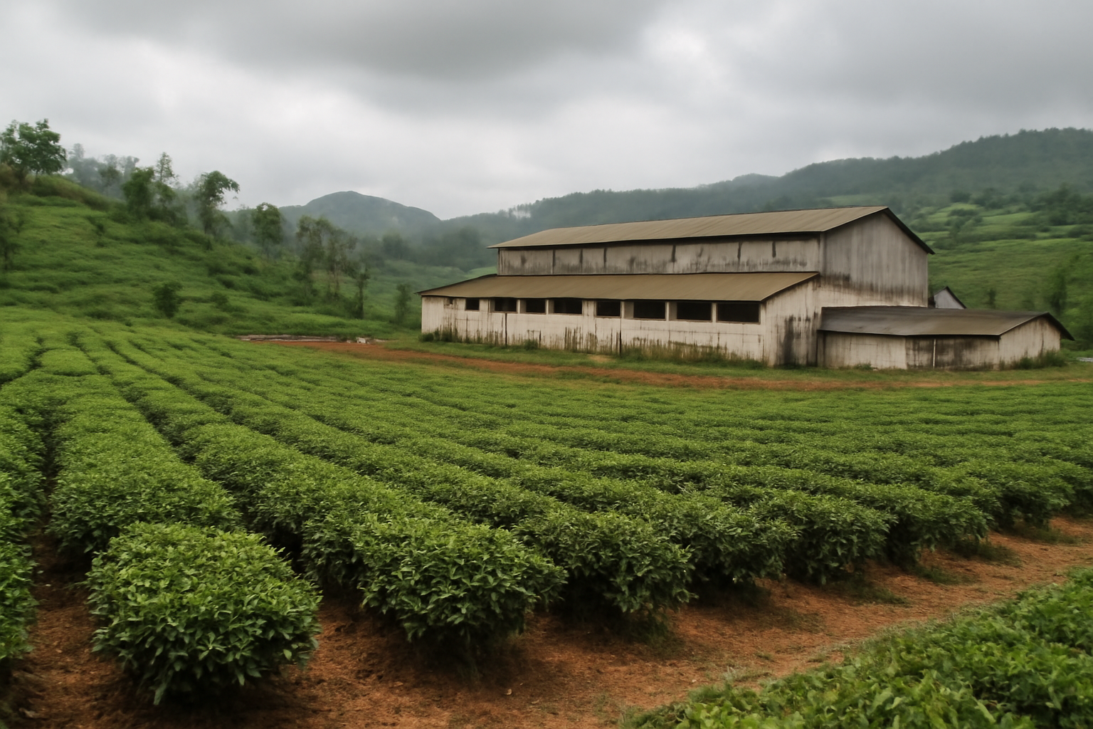 La falta de lluvia reduce la oferta de hoja de té y la producción en Nilgiris