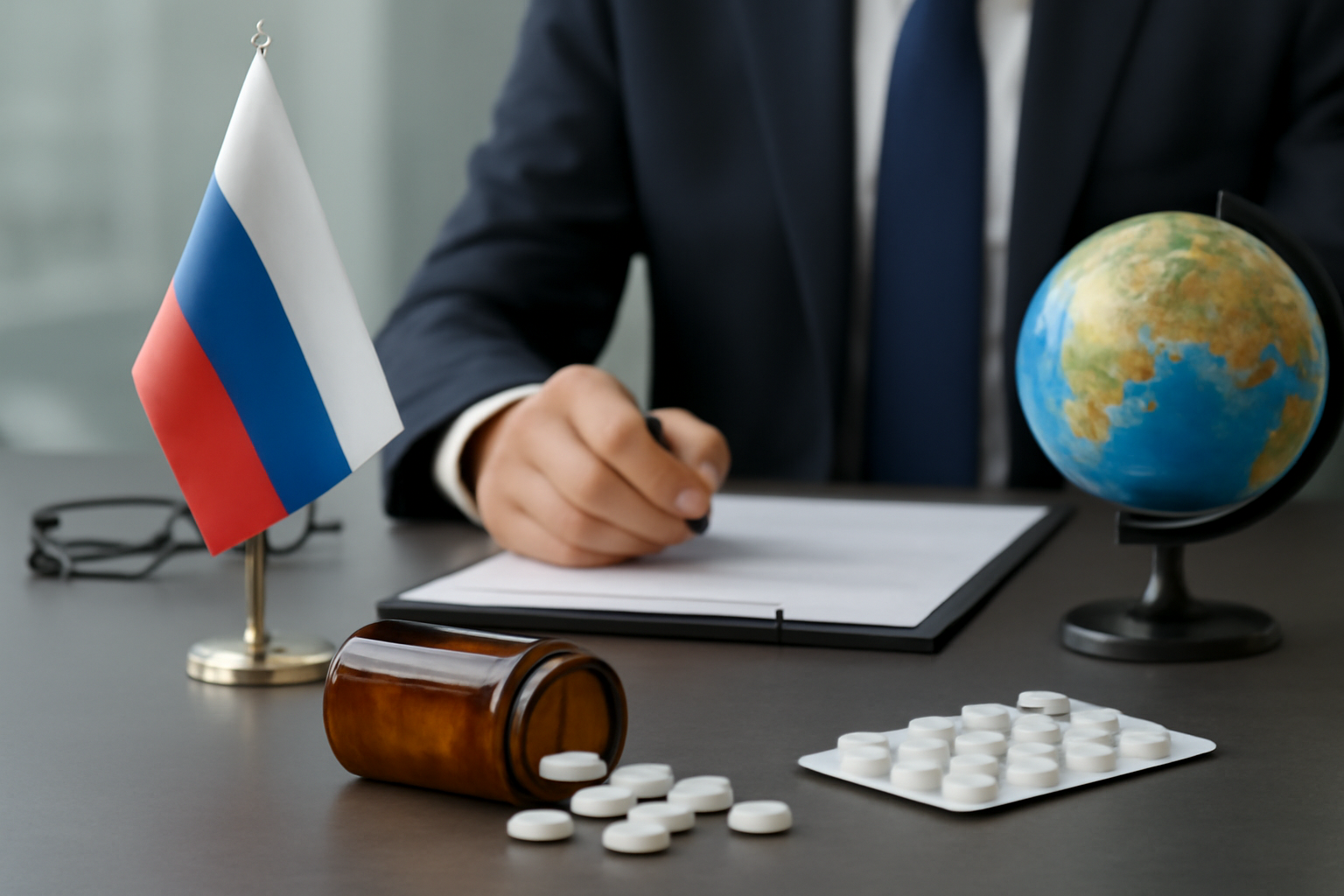 Russland: 74 % der seit 2024 zugelassenen Arzneimittel stammen aus heimischer Produktion