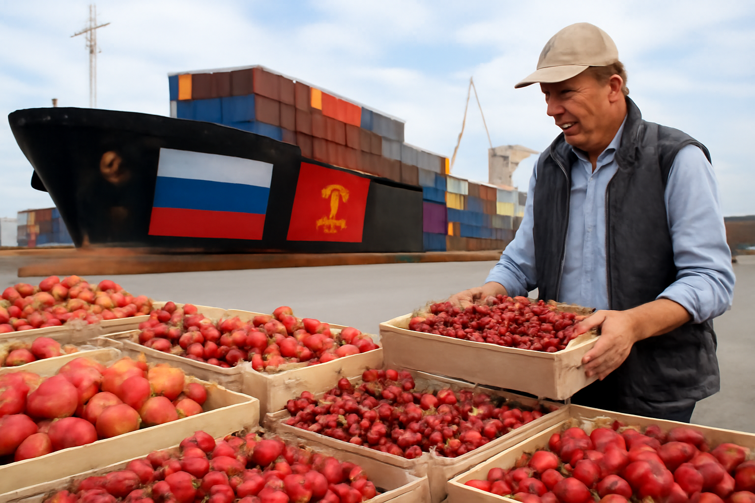 La Russie reste le premier acheteur de fruits et baies du Kirghizstan