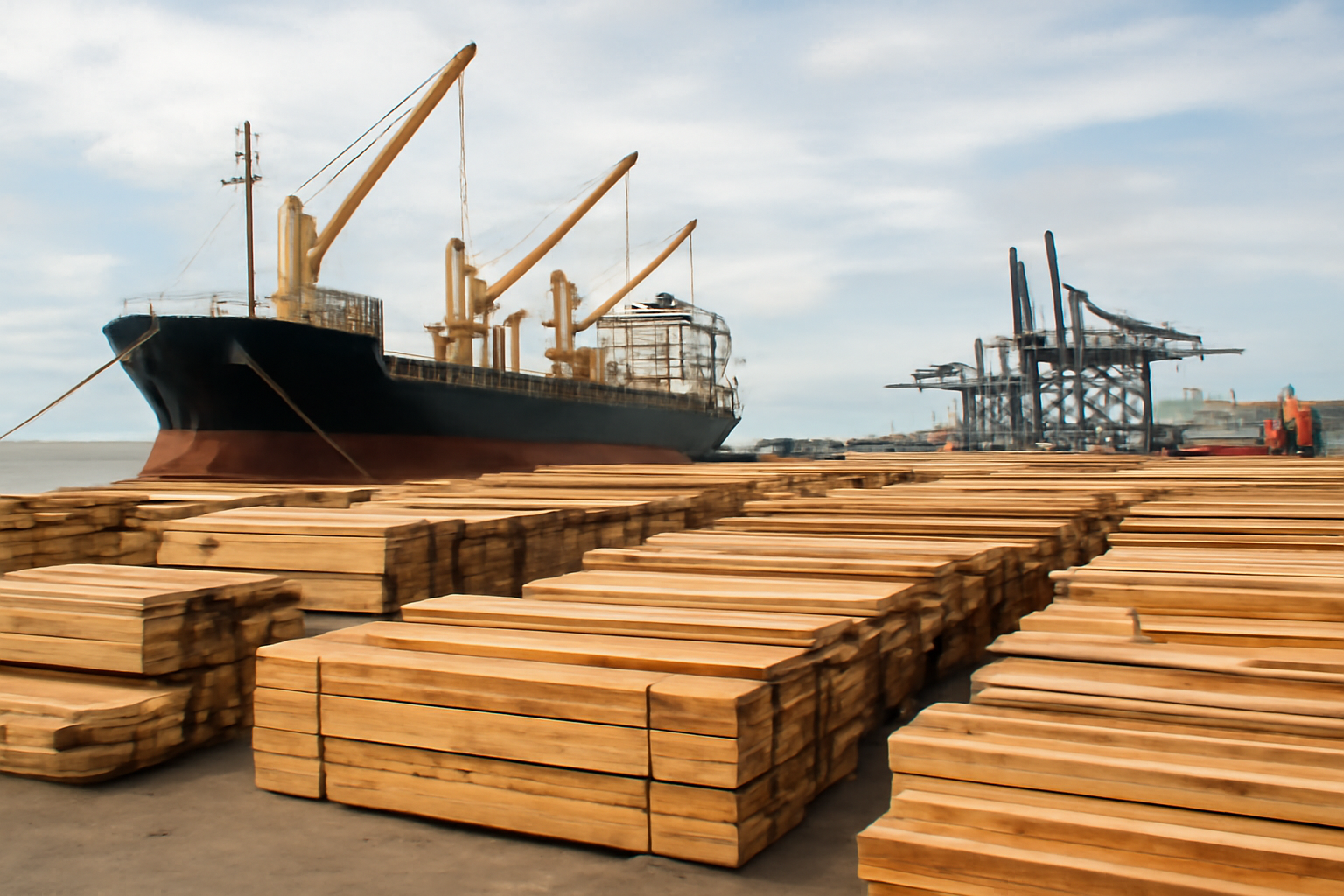 Sarawaks Holzexporte erreichen bis Juni 1,16 Milliarden Ringgit