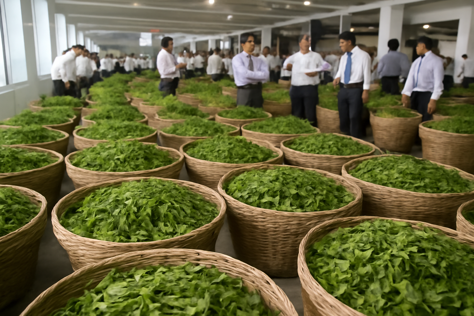 Sri Lankas Teeauktion bleibt bei einem Angebot von 5,2 Millionen Kilogramm stabil