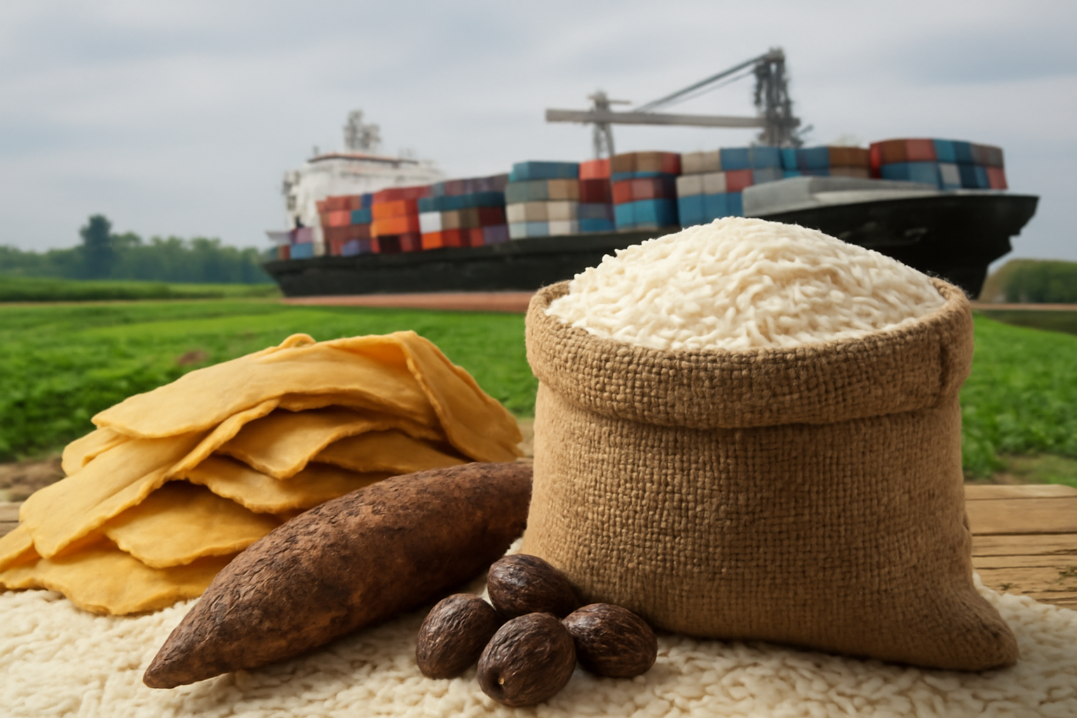 Exportações agrícolas da Tailândia caem pelo quarto trimestre consecutivo