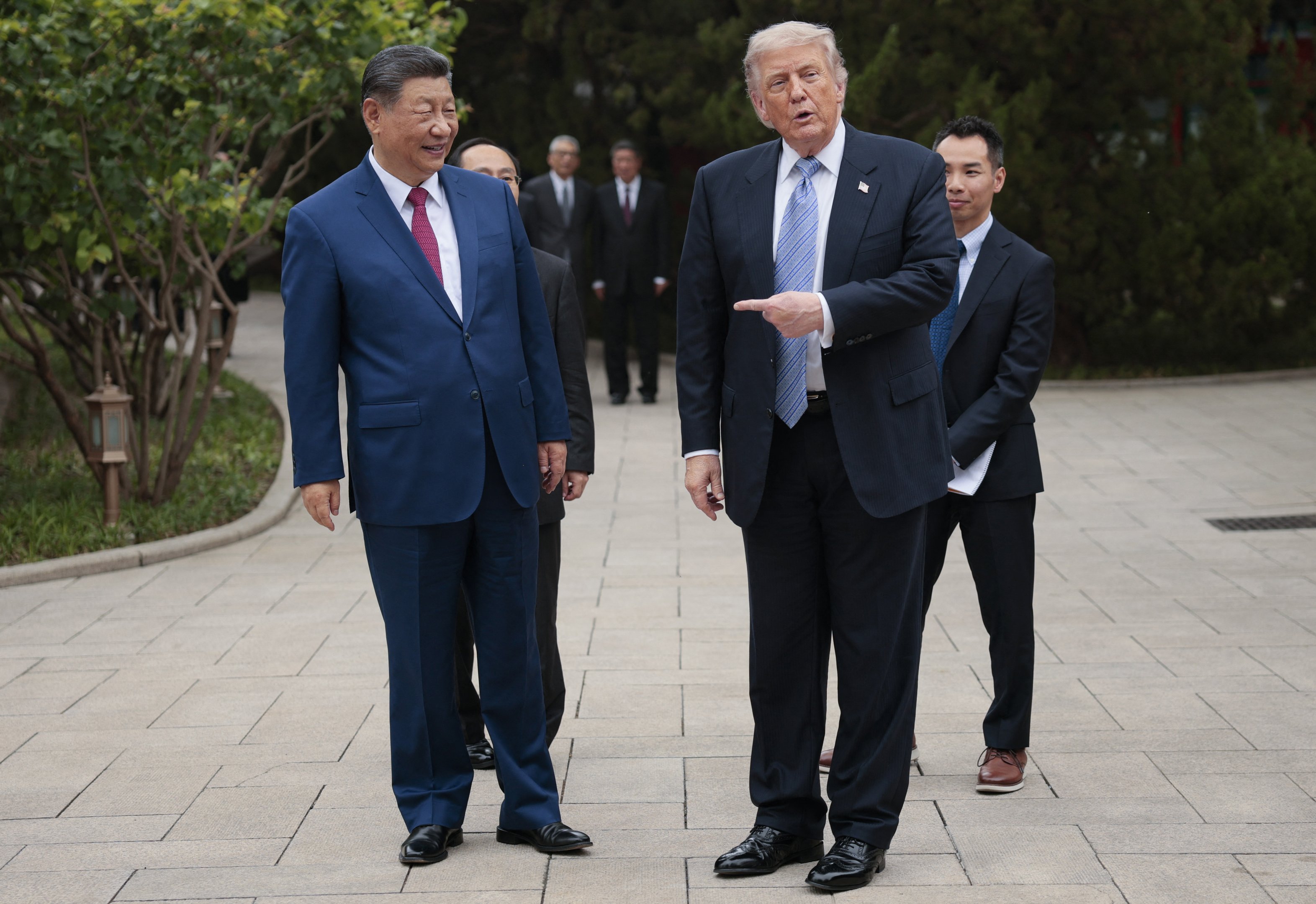 特朗普与习近平会谈将大豆和关税置于中美贸易议程核心