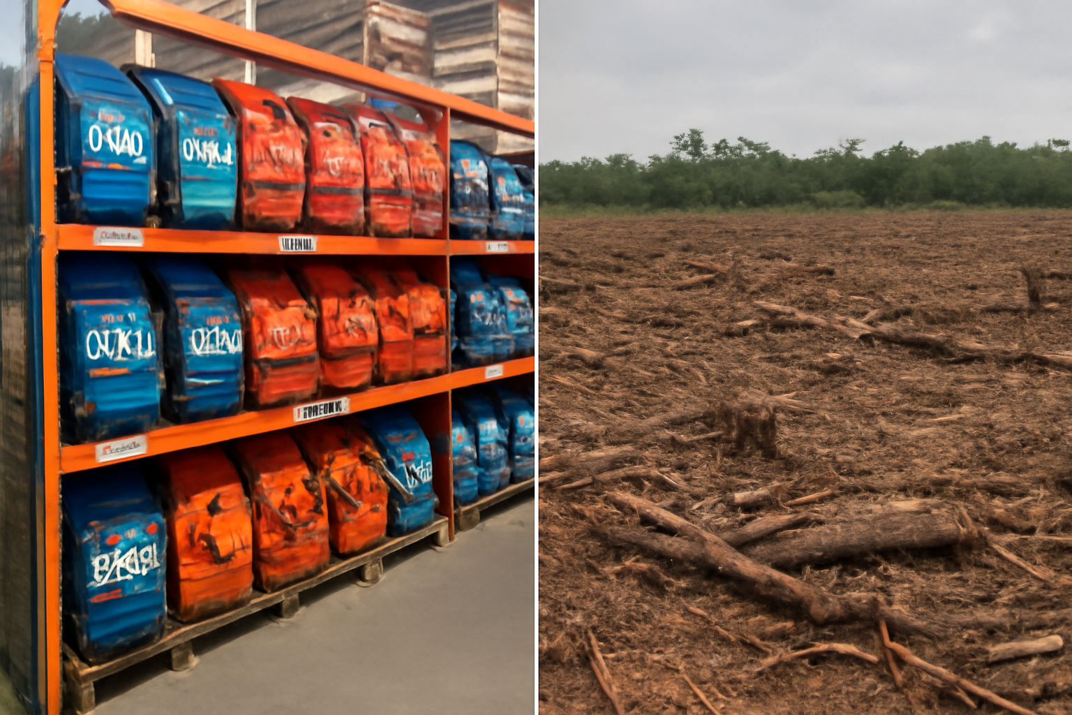 Recherche verbindet Grillholzkohle von B&Q und Waitrose mit Rodungen im paraguayischen Chaco