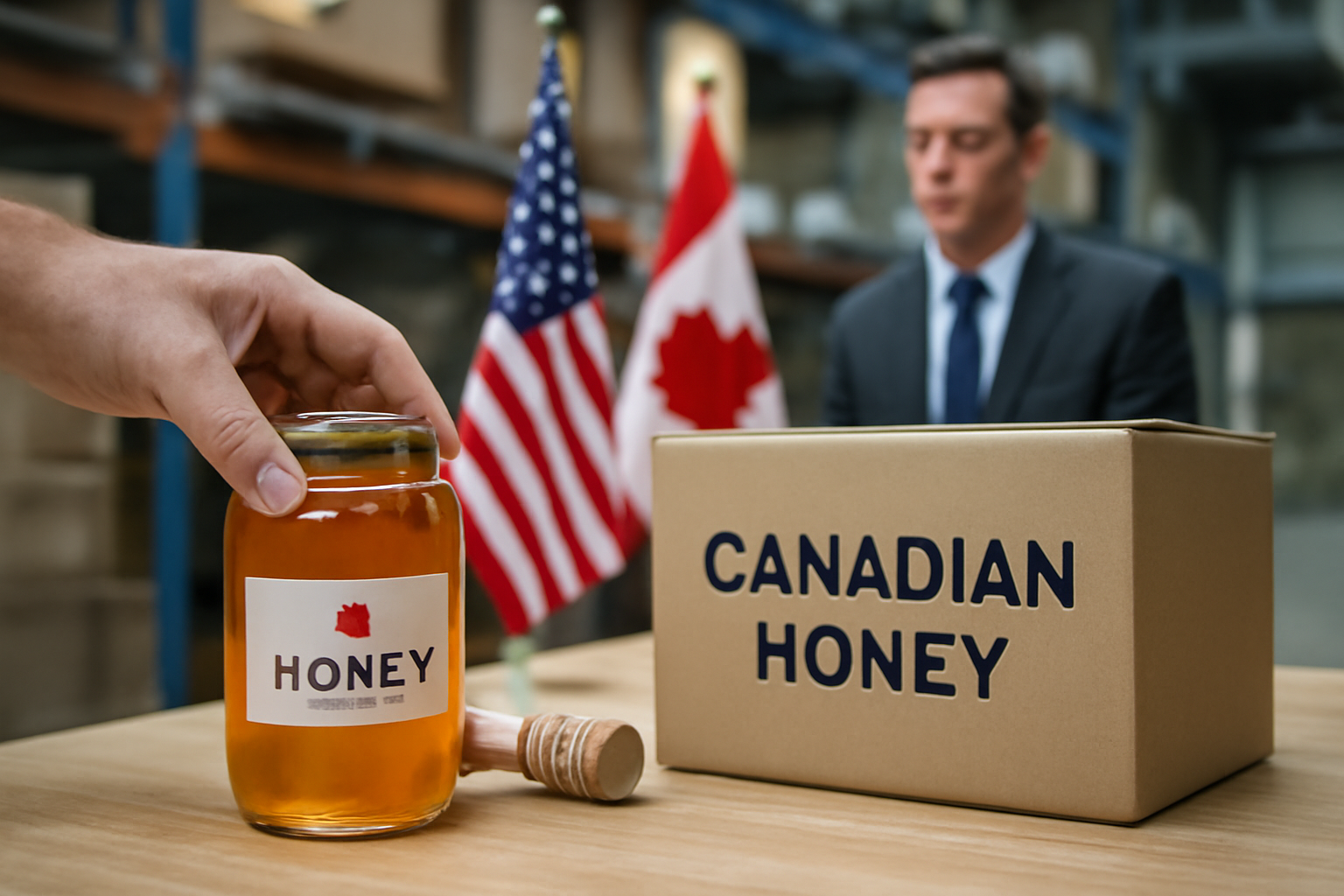 Tarifas dos EUA ameaçam os preços do mel canadense
