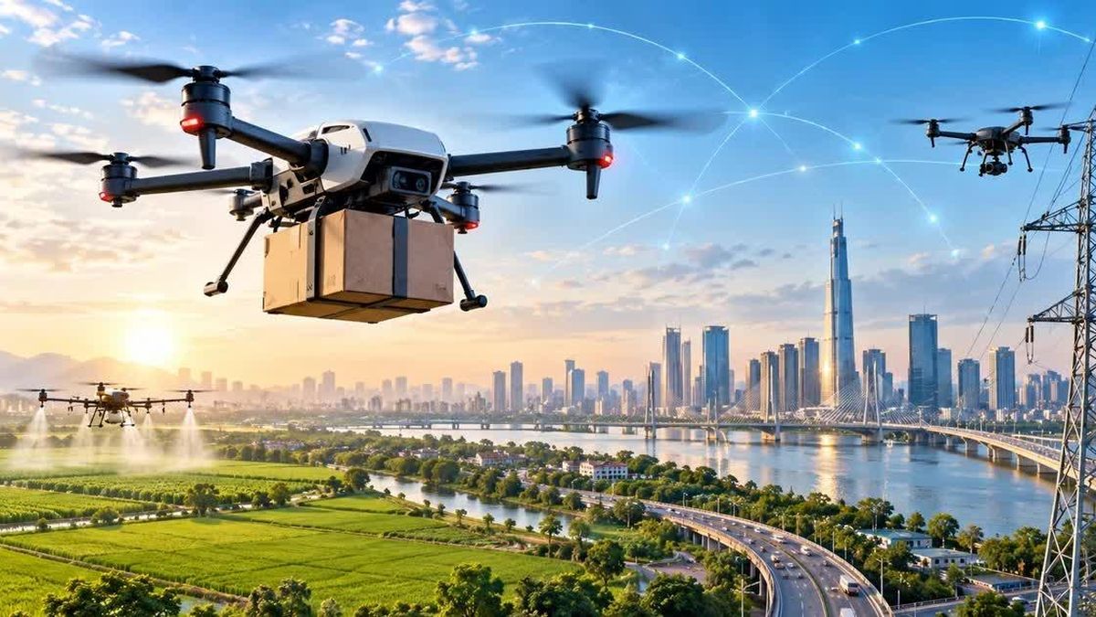 Le Vietnam vise une économie de basse altitude de 10 milliards de dollars d’ici 2035