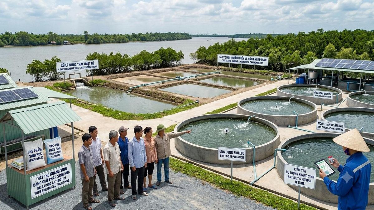 Vietnam refuerza el control de antibióticos para proteger sus exportaciones pesqueras