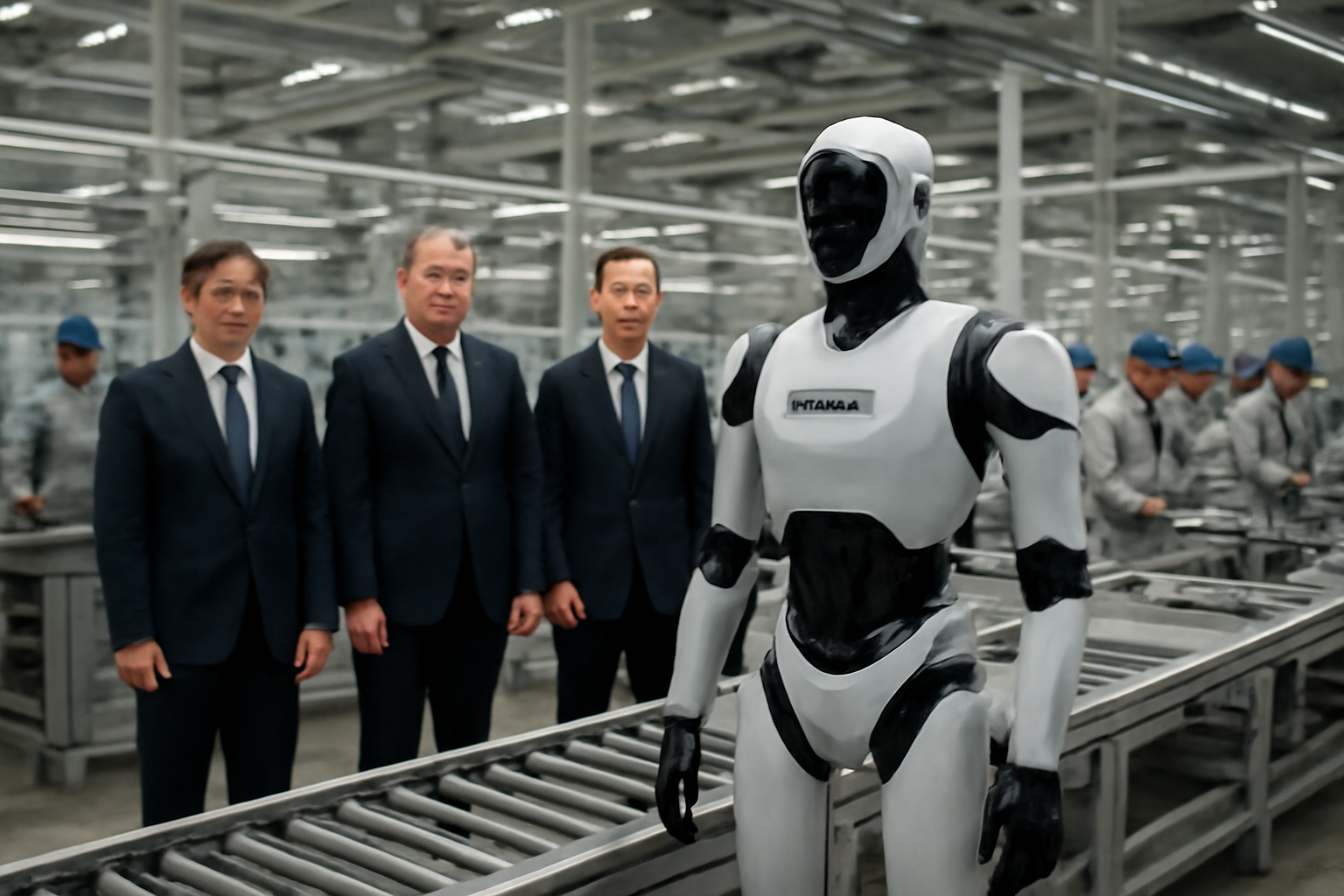 XPENG запустила производственную линию гуманоидного робота IRON