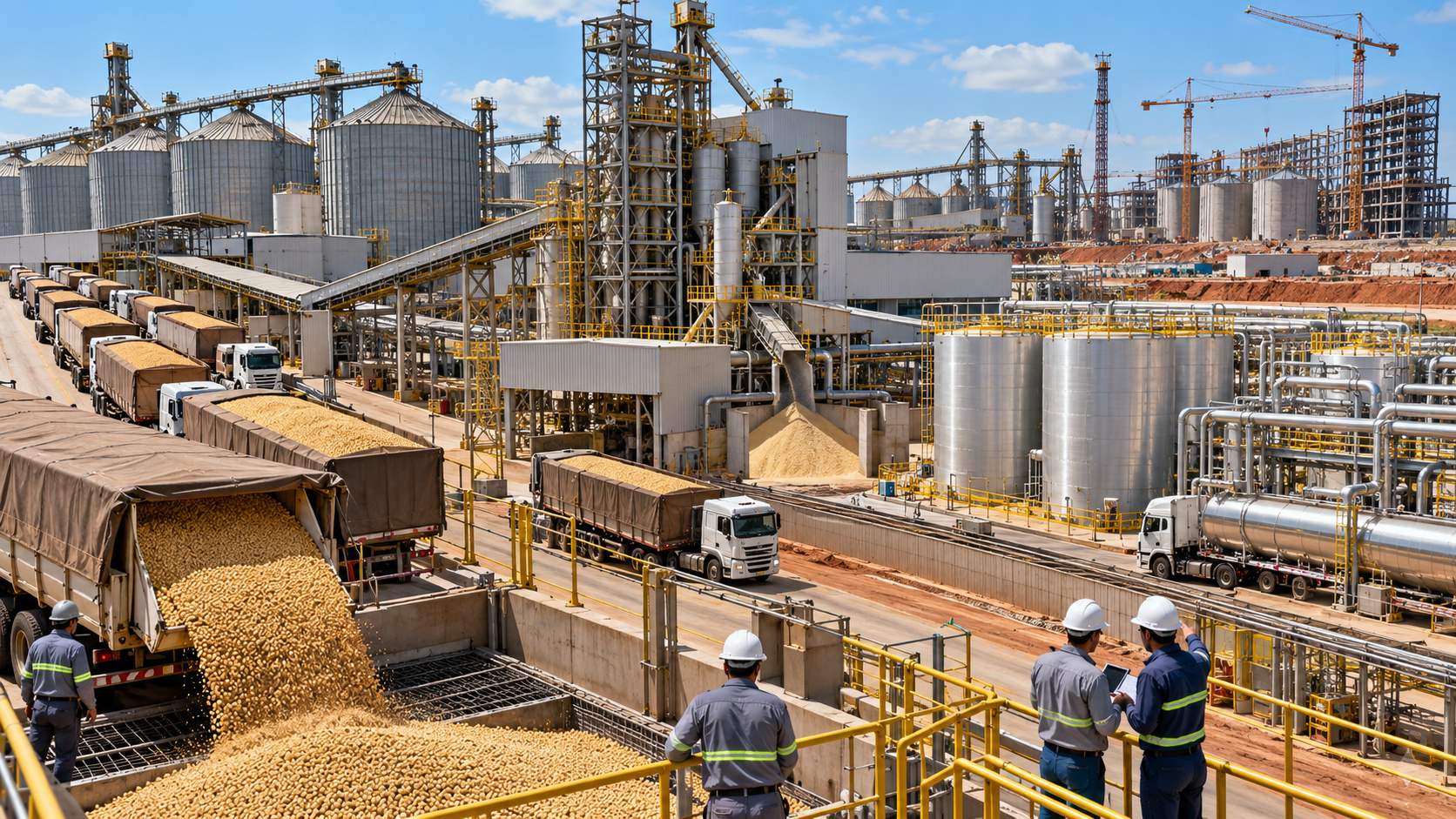 Brasil eleva un 13,1% su capacidad de molienda de soja y proyecta invertir R$7.650 millones