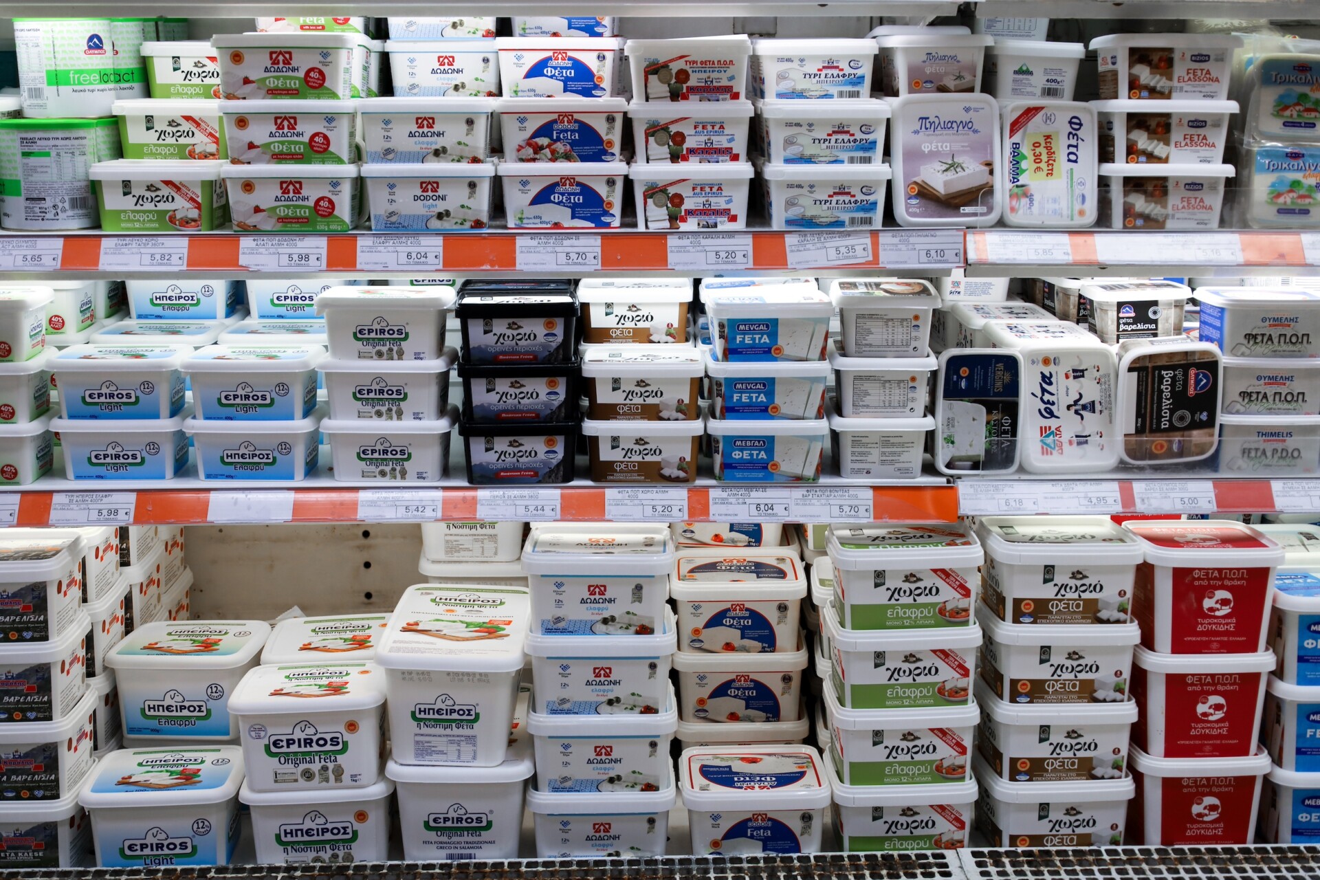 El mercado griego de queso envasado alcanza los 432,46 millones de euros