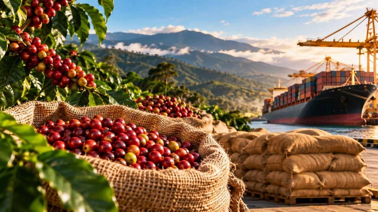 Honduras: Kaffeeexporte steigen um 17,6 % auf über 2 Milliarden Dollar, Wert pro Sack sinkt